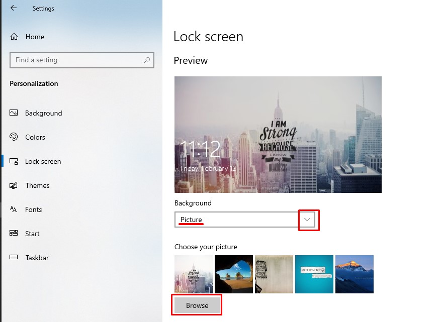 How to Create a Custom Windows 10 Slideshow Background & Lock Screen